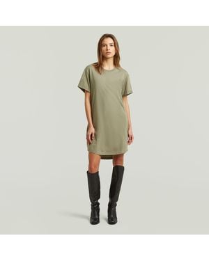 G-Star Lash Loose Dress - Green