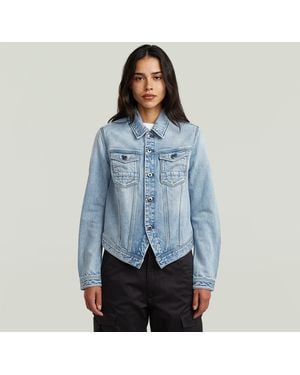 G-Star Pitched Hem Slim Jacket - Blue