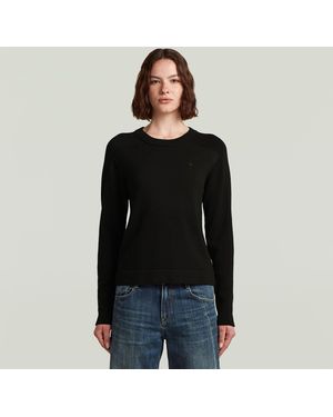 G-Star Pull Core Knit - Noir