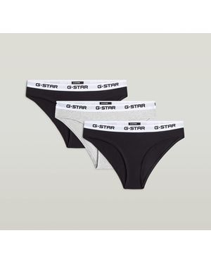 G-Star Hipster Brief 3Er-Pack - Schwarz