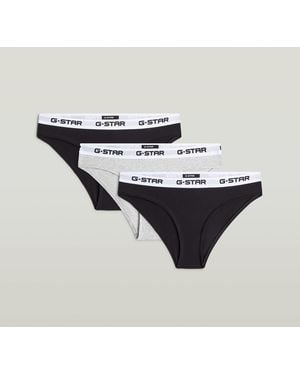 G-Star Hipster Brief 3-Pack - Black