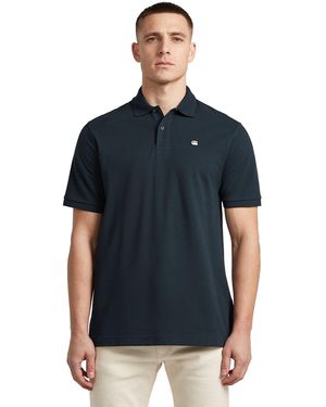 G-Star Oluv Regular Polo - Blue