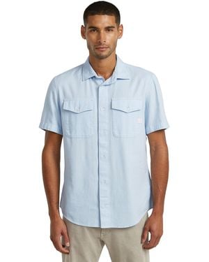 G-Star Marine Slim Shirt - Blue