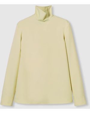 Gucci ポリエステルツイル シャツ, オレンジ, ウェア - イエロー