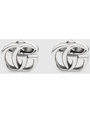 Gucci Gg Marmont Cufflinks - Metallic