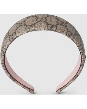 GUCCI フラワープリント ヘアバンド 日本限定 ヒグチユウコ プリント GG ヘアバンド ベージュ
