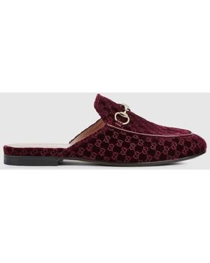 Gucci Princetown Slipper, Size 34 It - Red