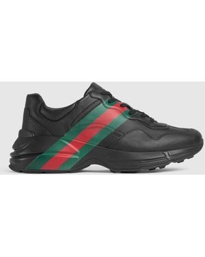 Gucci Rhyton Sneaker, Uk - Black