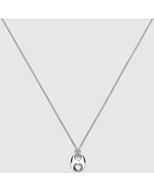 Gucci Marina Chain Long Pendant Necklace - Metallic