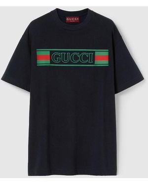 Tシャツ・カットソー gucci SURFISTA GUCCI' T-SHIRT GUCCI - Surf print t-shirt | Leam Roma - Luxury Shopping Online