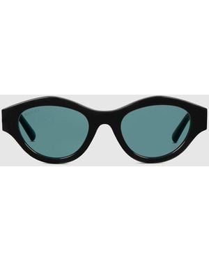 Gucci Cat-Eye Frame Sunglasses - Brown