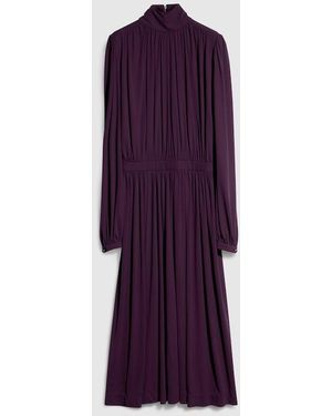 strapless open back dress Iris Caped Sleeves Pencil Dress M