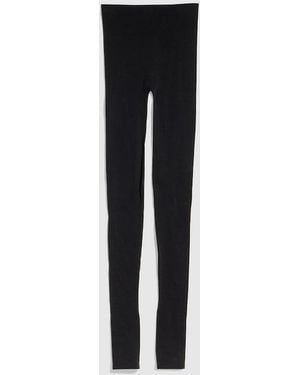 Gucci Seamless Stretch Nylon Jersey Leggings, Size L, Ready-To-Wear - Black