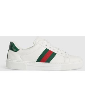 Gucci Sports Shoes Ace - White