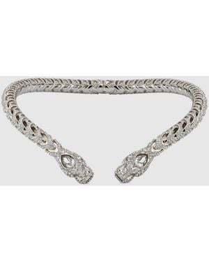 Gucci Dionysus Collar Necklace - Metallic