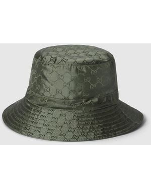 ハット GUCCI REVERSIBLE BURGUNDY NYLON GG HAT 835476_4HBF3_6273_001_100_0000