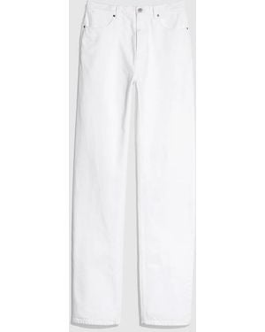 Gucci Washed Cotton Denim Pants, Size 32, Ready-To-Wear - White