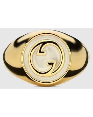 Gucci 〔グッチ ブロンディ〕リング, ゴールドトーン メタル - メタリック