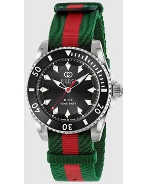 Gucci Dive Watch, 40Mm - Green
