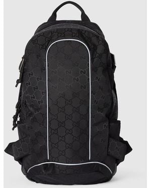 Gucci Small Backpack, Fabric - Black