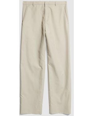 Gucci Lightweight Cotton Nylon Twill Pants, Size 50, Ready-To-Wear - Natural