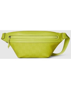 Gucci Edge Large Belt Bag, Fabric - Yellow
