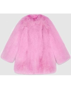 Gucci Fox Fur Coat - Multicolor