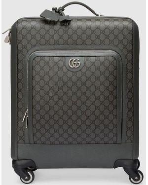 Gucci Savoy Small Cabin Trolley Gg Canvas in Blue Lyst