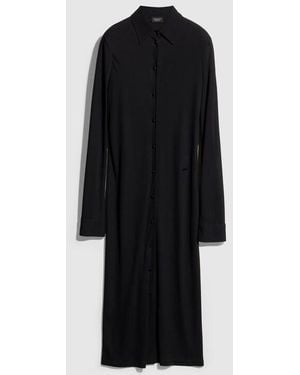 Gucci Viscose Crêpe Jersey Dress, Size L, Ready-To-Wear - Black