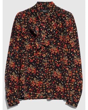 Gucci Printed Silk Shirt - Brown