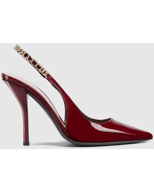 Gucci Signoria 105mm パンプス - レッド