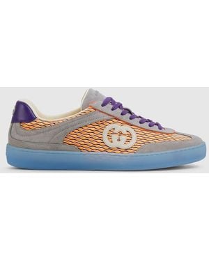 Gucci G75 Sneaker, Fabric - Blue