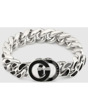 Gucci Interlocking Chain Bracelet - Metallic