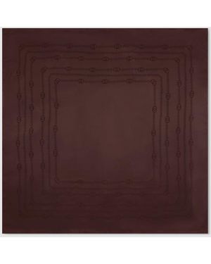 Gucci Interlocking G Chain Silk Carré - Purple
