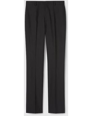 Gucci Pinstripe Wool Jacquard Pants, Ready-To-Wear - Black