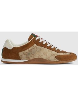 Gucci Shift Sneaker - Brown