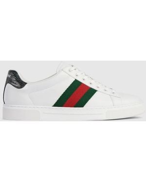 Gucci Ace Sneaker, Size 10 Us, Leather - White