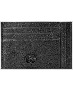 Gucci GGマーモント カードケース - ブラック