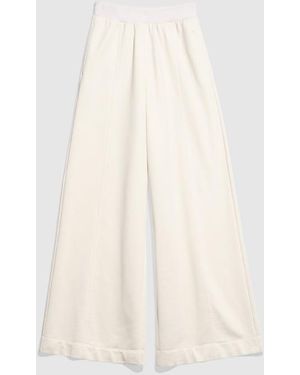 Gucci Cotton Silk Jersey Leisure Pants, Size Xxl, Ready-To-Wear - White