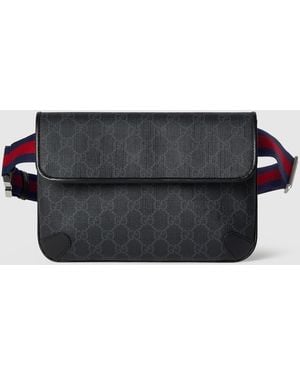 Gucci 〔Gg ブラック〕スモール ベルトバッグ, ブラック, オリジナルGg