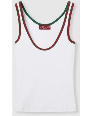 レディース Gucci ノースリーブ、タンクトップ | Lyst