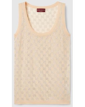 Women's Gucci Sleeveless and tank tops | Lyst
