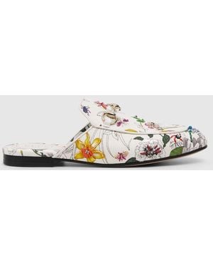 Gucci Princetown Slipper, Fabric - Metallic