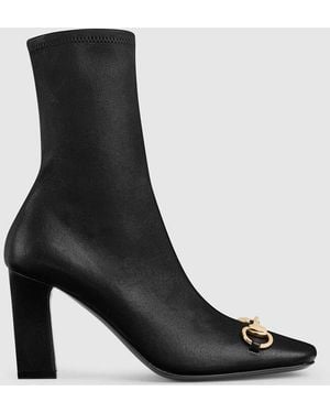 Gucci Signora Bootie, Leather - Black