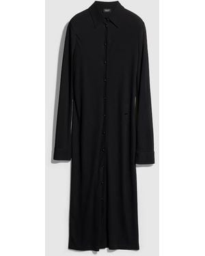 Gucci Viscose Crêpe Jersey Dress, Size L, Ready-To-Wear - Black