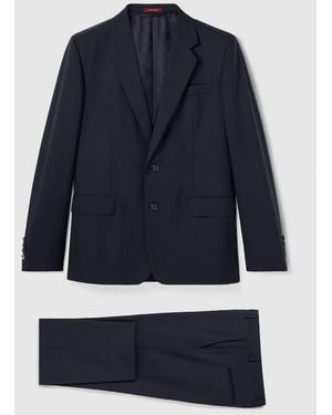 Gucci Wool Suit - Blue