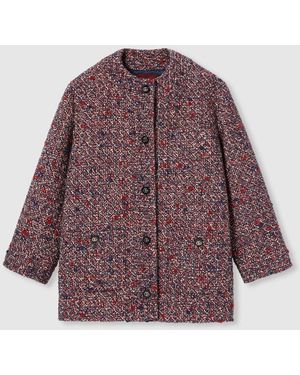 Gucci Wool Bouclé Jacket - Purple