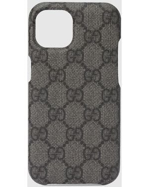 Gucci Ophidia GG Iphone 15 Pro Case - Gray