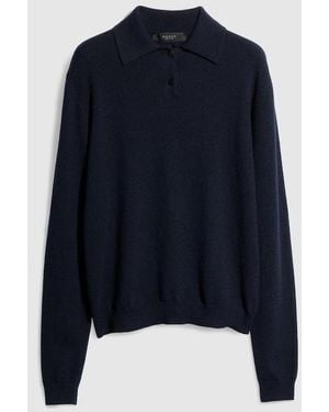 Gucci Knit Cashmere Sweater With Embroidery, Size S, Ready-To-Wear - Blue