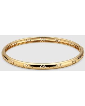 Gucci Icon 18K Gg Bracelet - Metallic